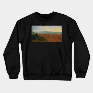 Troops near a city Crewneck Sweatshirt